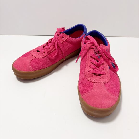 Vans Sport Low Suede PopCush Bambino Honeysuckle/Blue M-7.5 W-9 Streetwear Suede - Picture 5 of 12